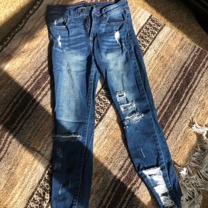 Boutique Distressed Denim Jeans